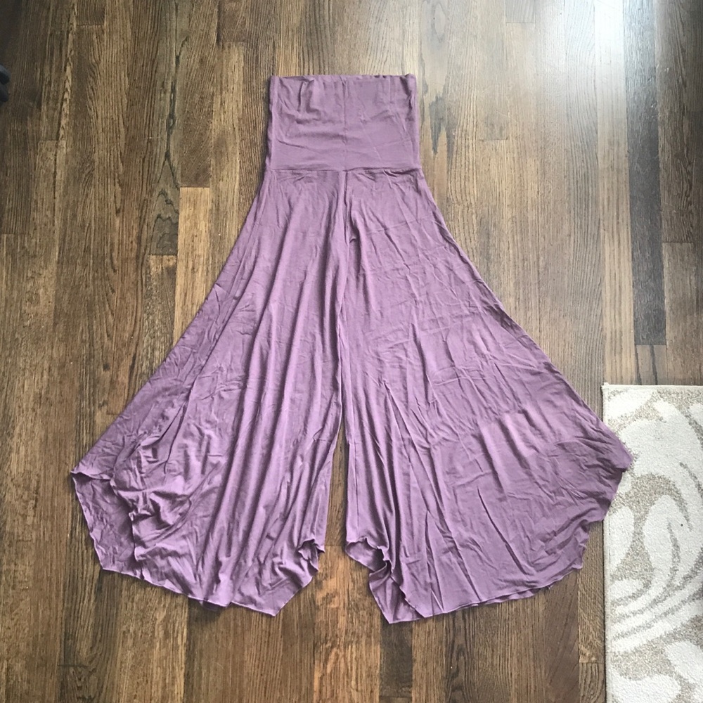 Indigo Luna purple flare yoga pants